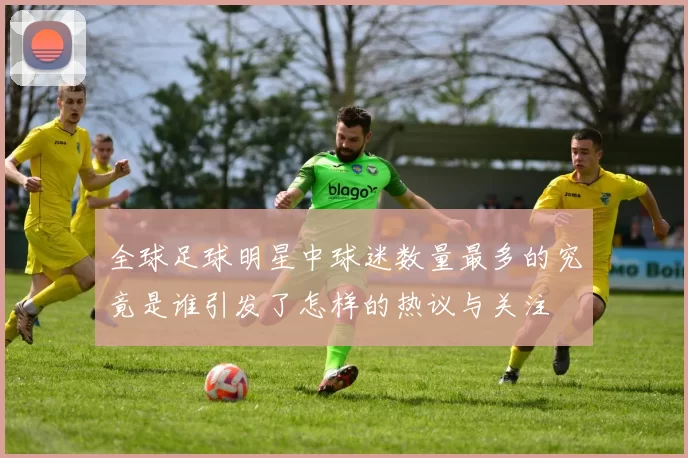 全球足球明星中球迷数量最多的究竟是谁引发了怎样的热议与关注